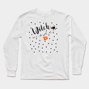 Witch mode on "1" Long Sleeve T-Shirt